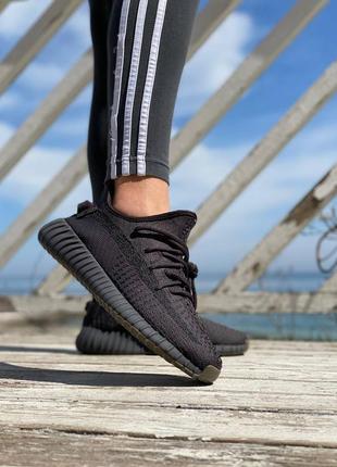 Кроссовки женские адидас adidas yeezy boost 350 v2 cinder black reflective