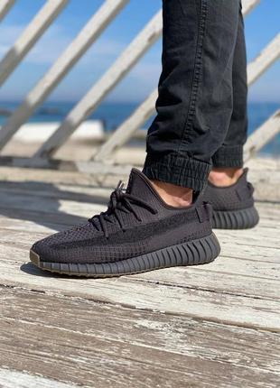 Кроссовки мужские адидас adidas yeezy boost 350 v2 cinder black reflective