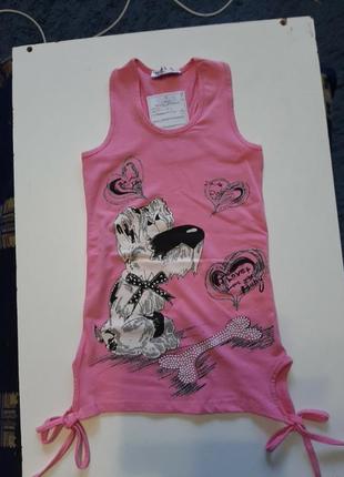 Футболка футболка туніка для дівчат