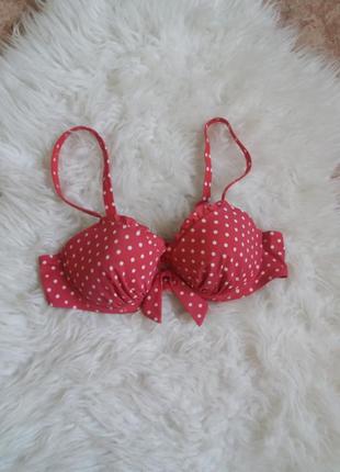 Верх від купальника в горох