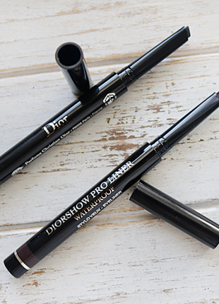 Подводка для глаз, водостойкая dior diorshow pro liner waterproof eyeliner