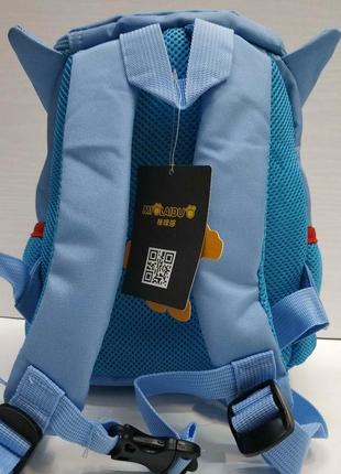 Детский тканевый рюкзак (голубой) 21-05-0343 фото