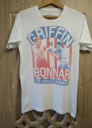 Футболка griffin vs.bonnar,грифін проти боннера,бій року