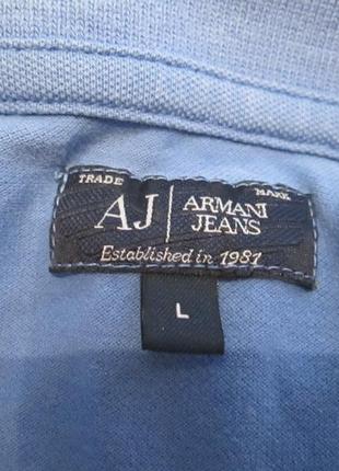 Поло від armani jeans5 фото