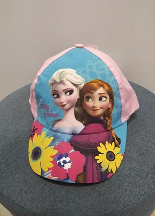 Кепка фроузен disney, бавовна розмір 52/54