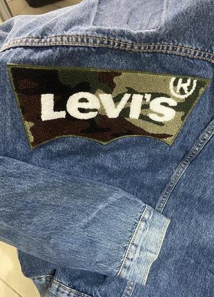 Джинсова куртка levis3 фото
