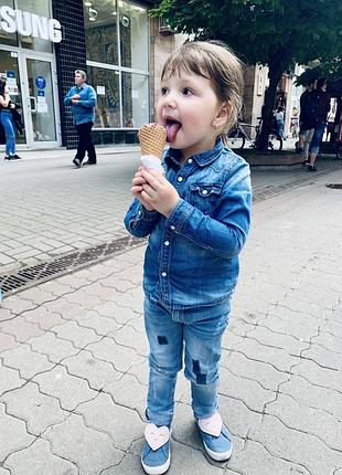 Джинсовий костюм hm