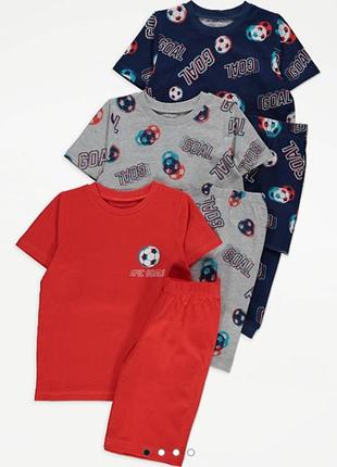 Пижамка детская футбол george р. 104, 110, 116, 134см