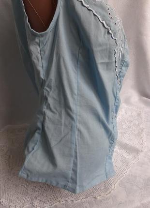 Блузка рубашка вышивка ришелье ручная работа винтаж лен8 фото