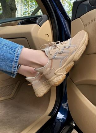 Кроссовки ozweego beige кросівки