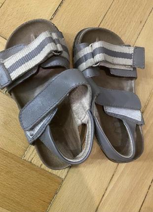 Дитячі сандалі на липучках , натуральна шкіра