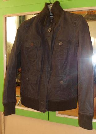 Куртка натуральная кожа.