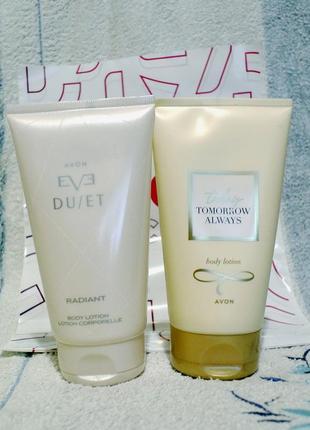 Набор парфюмированных лосьонов д/тела: eve duet 150 ml, today tomorrow always 150 ml