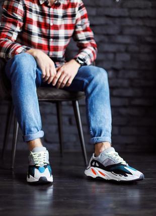 Кросівки чоловічі adidas yeezy boost 7002 фото