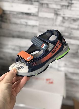 Детские босоножки сандали для мальчика 28,29 рр