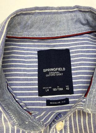 Рубашка фирменная springfield, качество6 фото