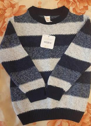 Яскравий, красивий светр на хлопчика 5-6 років