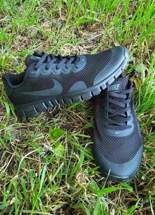 Кроссовки женские  nike free run 3.0 black6 фото