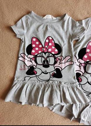 Платье летнее дисней минни микки disney