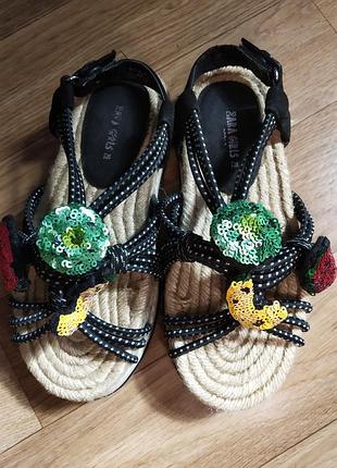 Босоножки zara girls
