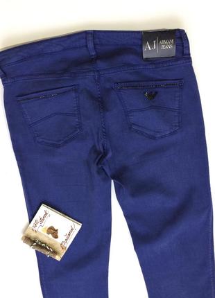 Джинсы синие armani jeans5 фото