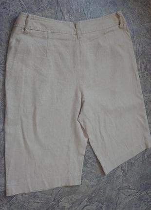 Льняные шорты marks& spencer.2 фото