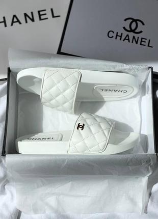 В стиле chanel slippers шлепанцы2 фото