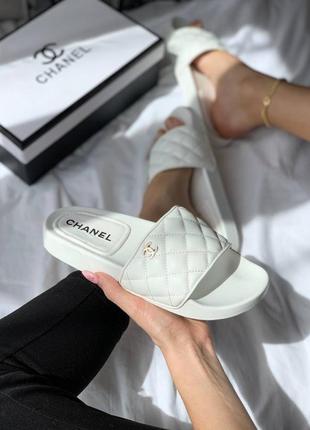 В стиле chanel slippers шлепанцы5 фото