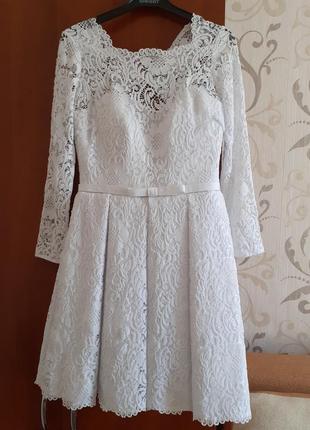 Короткое свадебное платье laura style,  42-46 рр2 фото