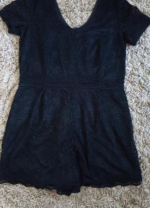 Ромпер гіпюровий#комбінезон з шортами