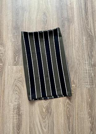 Спідниця-олівець полоску