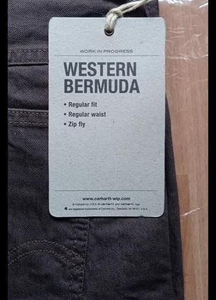 Шорты carhartt western bermuda 4