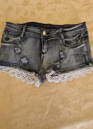 Джинсові шорти літні 5