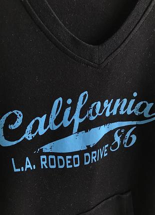 Футболка-світшот з лого california 86