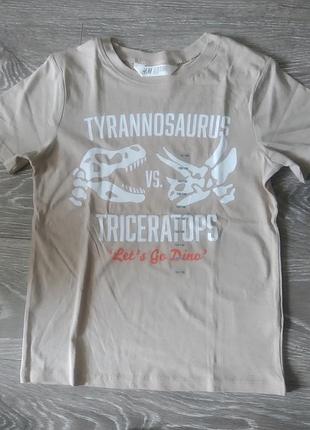 Футболка h&m 123/128