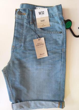Шорты мужские джинсовые denim primark