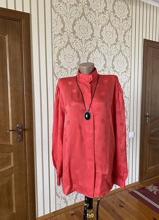 Винтажная блузка люкс шелк 😍