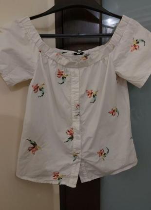 Блузка блуза вышиванка рубашка рубаха футболка с вышивкой