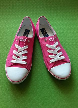 Кеди з вишивкою ralph lauren polo sport