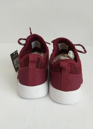Кроссовки на девочку бордовые primark 5