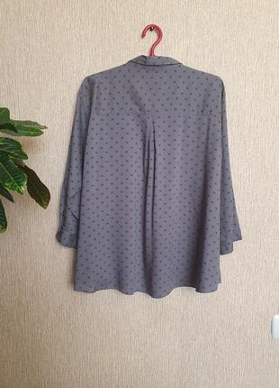 Воздушная качественная рубашка японского бренда uniqlo, 100% модал2 фото