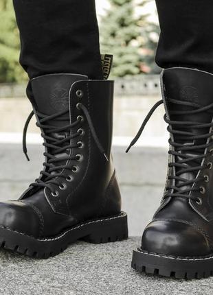 Купить Мужские кожаные ботинки с железной — недорого в каталоге Ботинки на  Шафе | Киев и Украина