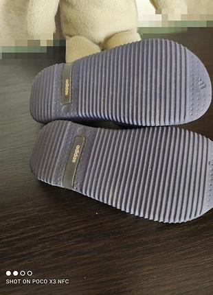 Літні тапочки для дівчинки 30 рр adidas 5