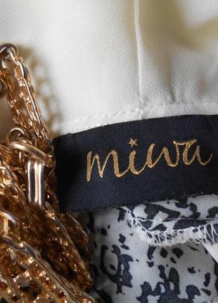 #miwa#винтажная оригинальная блуза оверсайз #8 фото