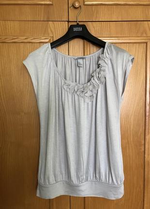 Блузка , цветочки , h&m rayon , оригинал4 фото