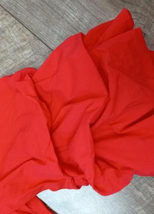 Красная блуза блузка сорочка zara xs7 фото