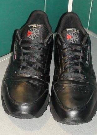 Reebok classic - кожаные кроссовки 2