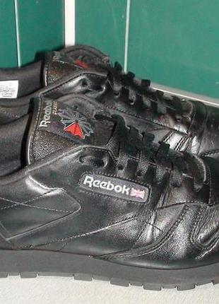 Reebok classic - кожаные кроссовки 3