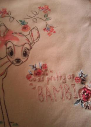 Кофта, футболка от disney "bambi".
