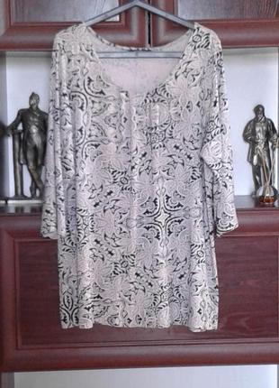 Блузка ,кофта из вискозы батал moda at george